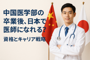 【完全ガイド】中国医学部の卒業後、日本で医師になれる？資格とキャリア戦略
