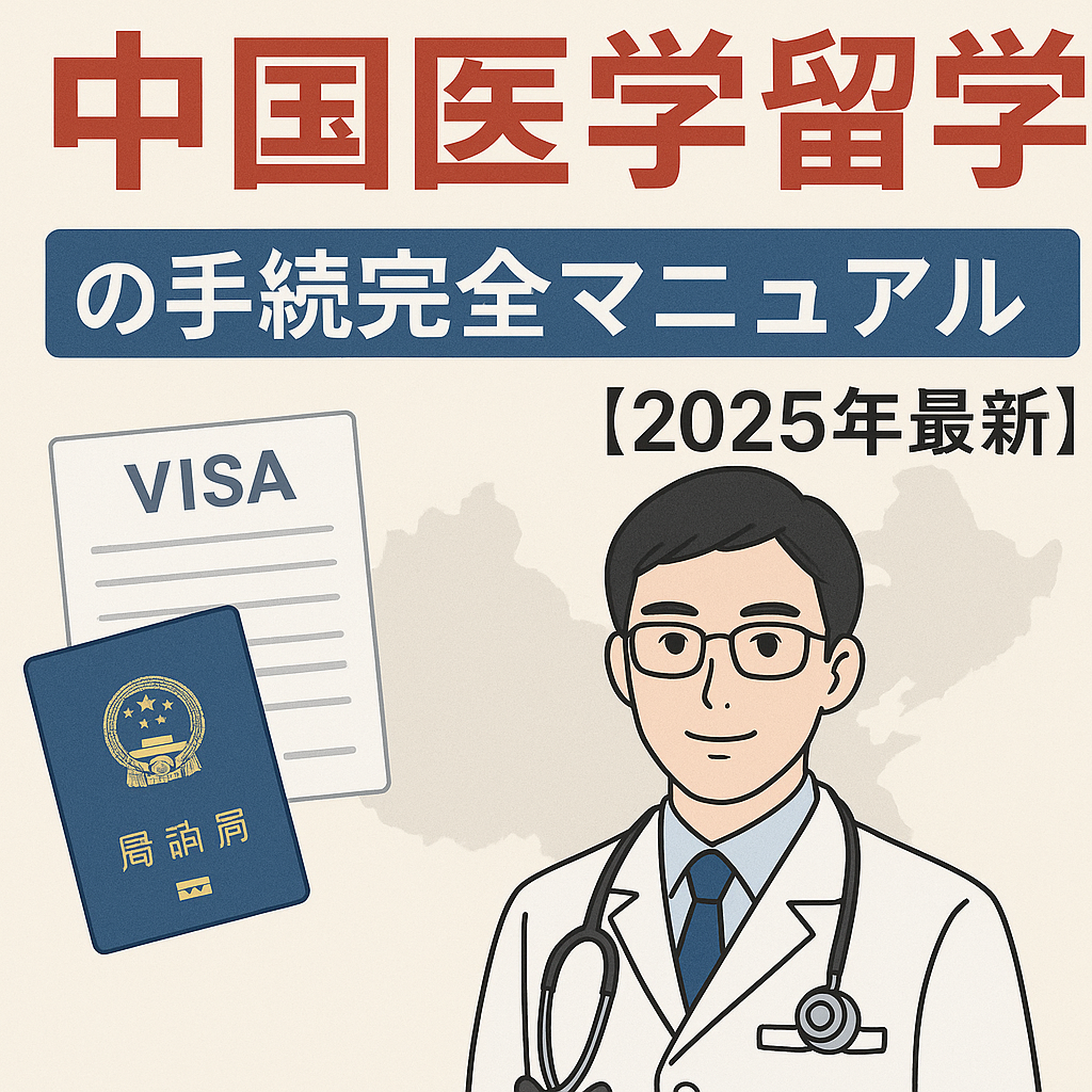 中国医学留学の手続き完全マニュアル【2025年最新版】