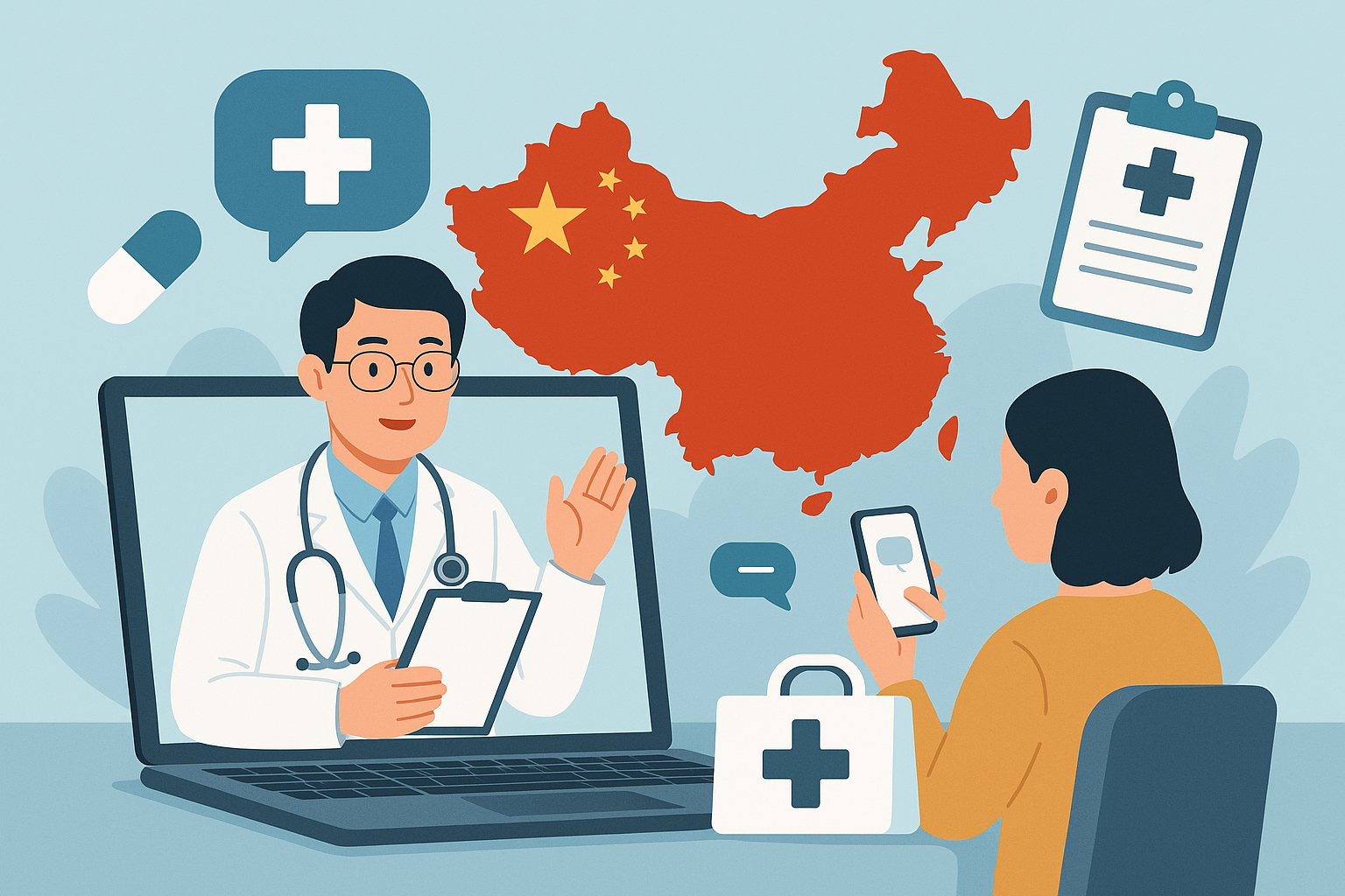 中国におけるオンライン診療・在宅医療の動向