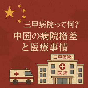 三甲病院って何?中国の病院格差と医療事情をわかりやすく解説