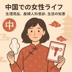 中国での女性ライフ|生理用品、産婦人科受診、生活の知恵