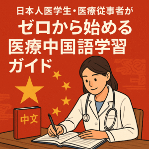日本人医学生・医療従事者がゼロから始める医療中国語学習ガイド