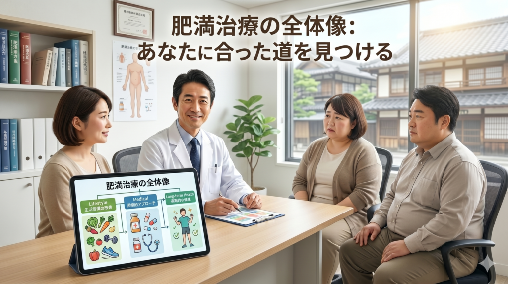 肥満治療の「今」を知る|食事・運動・薬・手術の正しい選び方